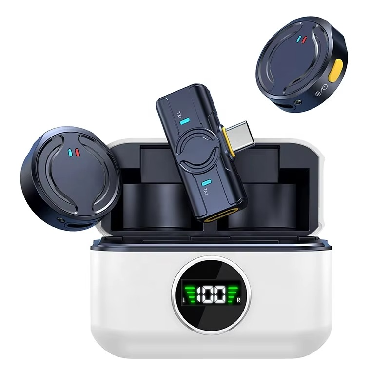 Wireless Microphone With Charging Cabin