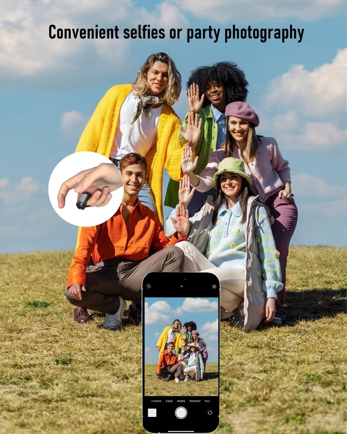 Touch Loop Finger Ring Mouse