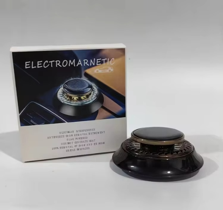 Car Air Freshener, Solar Rotating Car Essential Oil Diffuser, Car Interior Decor Accessories, Odor Eliminator For Car Office Home Car Aromatherapy Car Essential Oil Diffuser Auto Diffuser