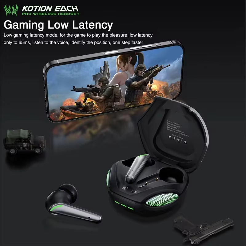 TWS Wireless Gaming Headset