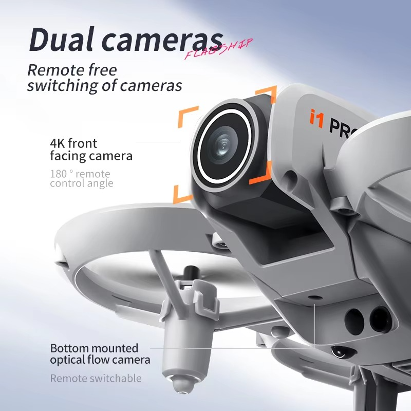 Optical Flow Dual‑Camera Drone ©
